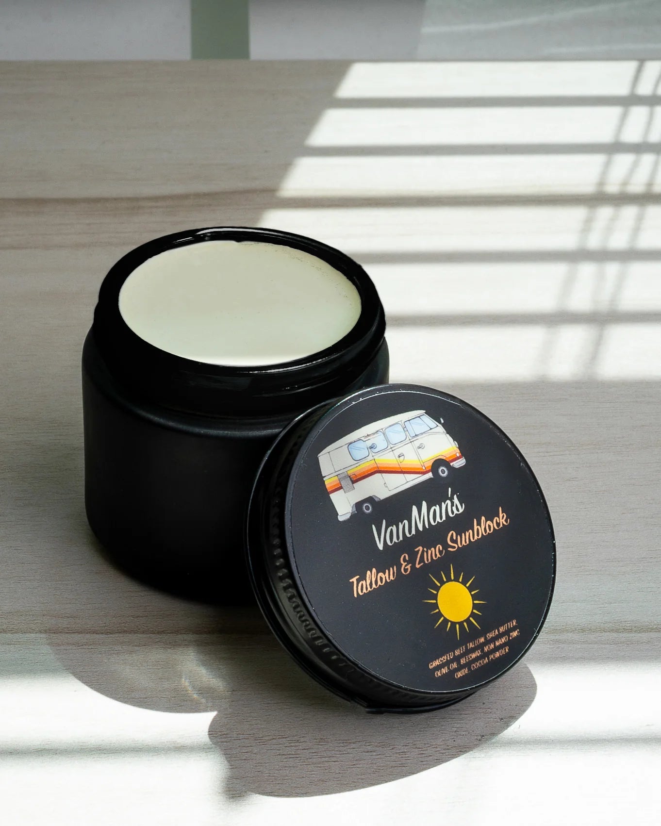 VanMan's Tallow & Zinc Sunscreen - 2 oz  